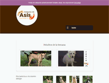 Tablet Screenshot of animalesdeasis.com